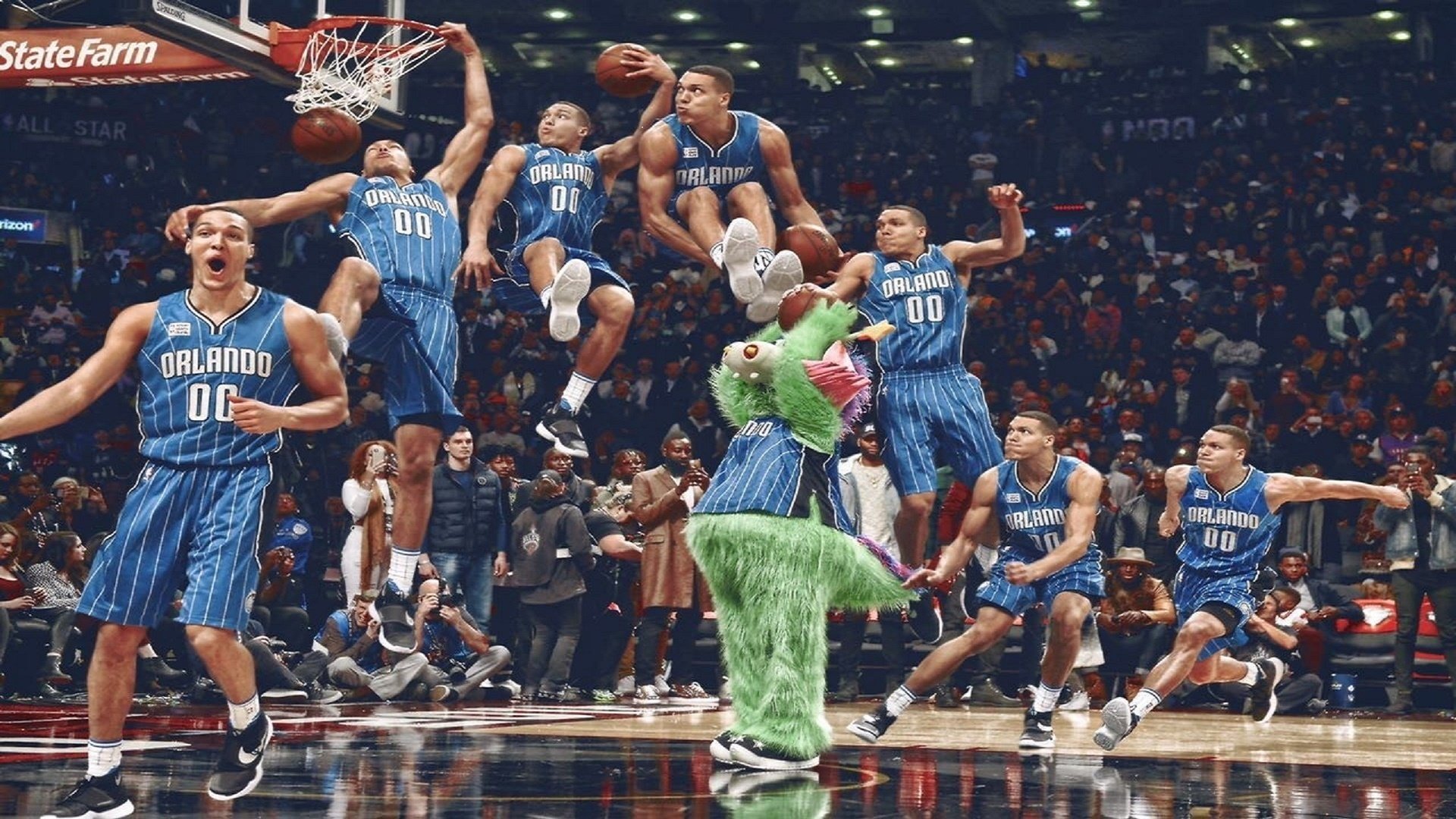 全明星赛星光熠熠 东西部对决点燃篮球盛宴